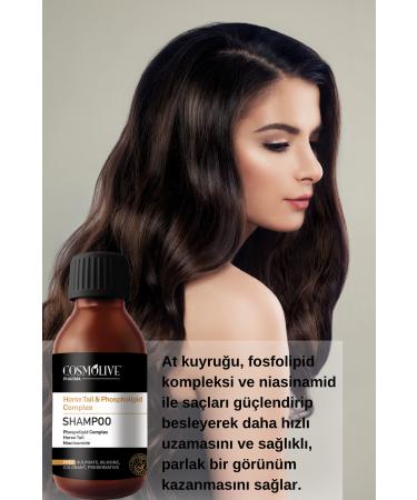 Cosmolive Anti Hair Loss Shampoo Sulfate Free Fast Hair Growth Horsetail Extract Repair Nourishing - Buy Online on GoSupps.com