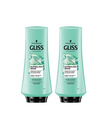 Gliss Nutribalance Repair Anti-Hair Loss Conditioner 360 ml X 2 Pieces