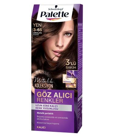 Eye-Catching Colors in Palette Chocolate Brown 3-65 Hair Dye - Buy Online on GoSupps.com