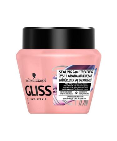 Gliss Split Hair Miracle Mask 300 ml X 2 Pieces - Buy Online on GoSupps.com
