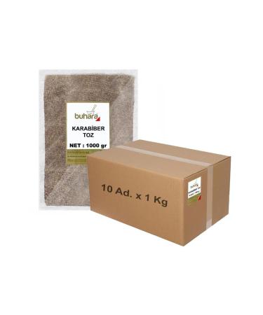 Bukhara Spice Black Pepper Powder Box 10 x 1 Kg