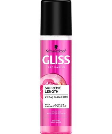 Gliss Schwarzkopf Gliss Supreme Length Liquid Hair Care Conditioner 200 ml - Buy Online on GoSupps.com