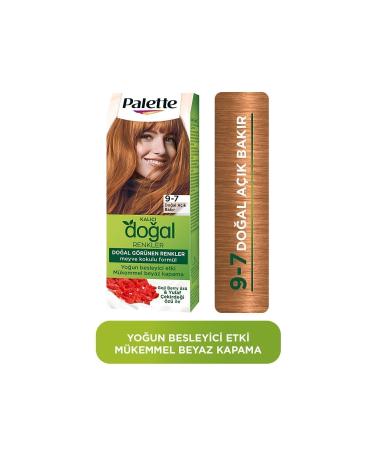 Palette Permanent Natural Colors Hair Dye 9-7 Natural Light Copper
