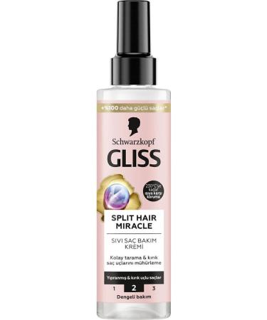 Gliss Split Hair Miracle Shampoo 400 Ml + Split Hair Miracle Liquid Conditioner 200 Ml - Buy Online on GoSupps.com