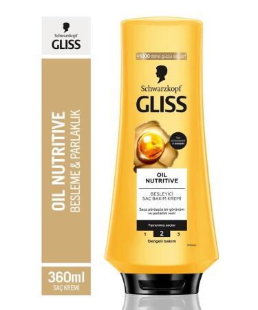 Gliss Oil Nutritive Hair Conditioner 360 ML