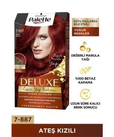 Palette Deluxe Intense Colors 7-887 Fire Red