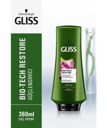Gliss Bio-tech Restore Strengthening Conditioner 360 ml 2-pack - Buy Online on GoSupps.com