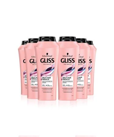 Gliss Split Hair Miracle Shampoo 500 ml X 6 Pieces - Buy Online on GoSupps.com