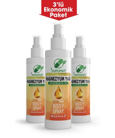 Yurdavit Magnesium Oil 200 Ml 3x200 Ml