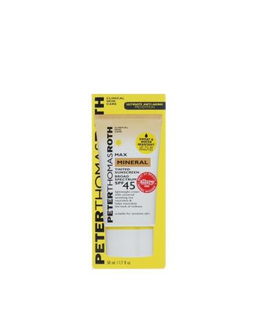 PETER THOMAS ROTH Max Mineral Tinted Sunscreen Broad Spectrum SPF 45 50 ml - Buy Online on GoSupps.com