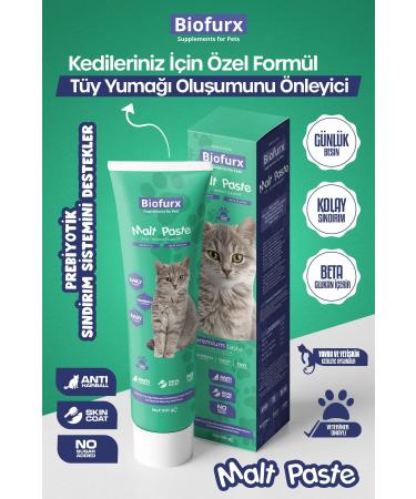 Biofurx Malt & Kitten Paste - Double Advantage Pack (ANTI-FURBALL KITTEN MULTIVITAMINU) - Buy Online on GoSupps.com