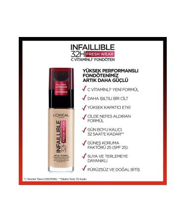 L'Oreal Paris Lpmu Infailfdtnu Inter 120 Vanille - Buy Online on GoSupps.com