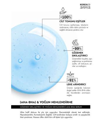 KOREACO Aha & Bha Revitalizing & Pore Tightening & Moisturizing (AHA-BHA 2%) Ampoule - Buy Online on GoSupps.com