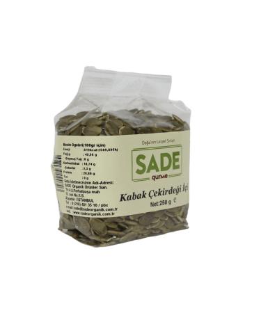 Plain Gourmet PLAIN PUMPKIN SEEDS 250 GR 2-PACK - Buy Online on GoSupps.com