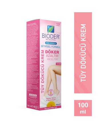 Bioder Hair Removal Cream for Normal Skin 100 ml