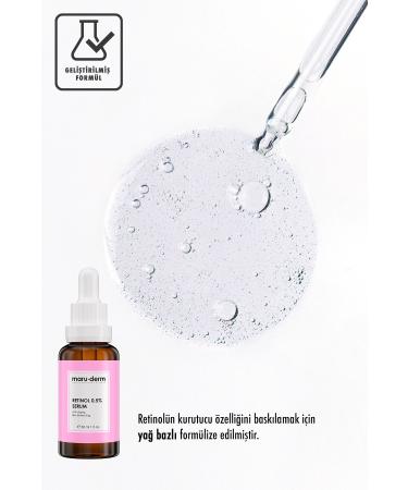 Maru.Derm Maruderm Retinol 0.5% Skin Renewal Care Serum 30 Ml - Buy Online on GoSupps.com