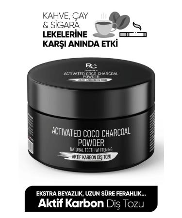 RC COSMETICS Active Carbon Teeth Cleaning Powder