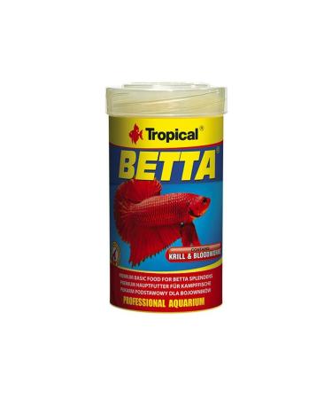 Tropical Betta Krill Bloodworms Fish Food 100 ml