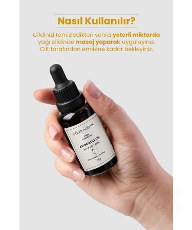 Bade Natural Avocado Oil Cold Pressed 0 Pure 30 ml - Buy Online on GoSupps.com