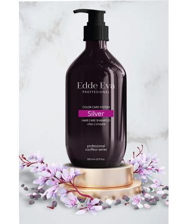 Edde Eva Silver Purple Shampoo 500ml Anti-Orange High Performance - Buy Online on GoSupps.com