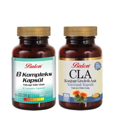 Underwire Set of 2 Vitamin B Complex + CLA