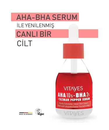 VITAYES Skin Tone Equalizer Aha Bha 2% Red Peeling Pore Tightening Anti-Acne Serum - Buy Online on GoSupps.com