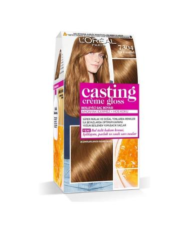 L'Oreal Paris Hair Dye - Casting Creme Gloss 7304 Honey Caramel 3600523302871 - Buy Online on GoSupps.com