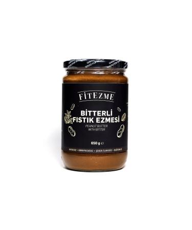 fitezme Bitter Peanut Butter (Peanut) 650g
