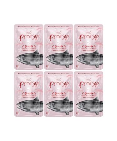 pramy Salmon Paste Wet Cat Food for Kittens 70gr - 6 Pieces