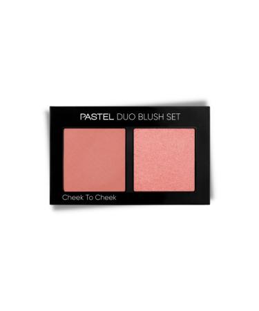 Pastel Duo Blush Set Cheek To Cheek - Double Blush Set 10 Hot Pink