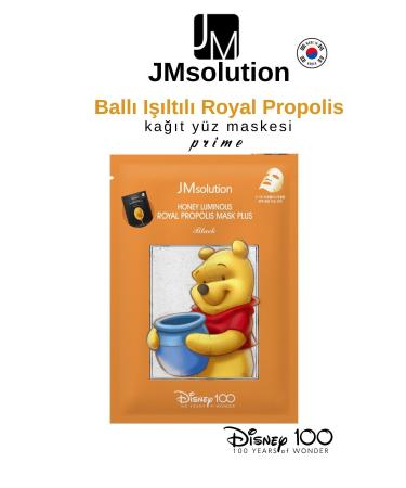 JMsolution Honey-glossy Royal Propolis Mask Plus Disney100 (1 SINGLE)