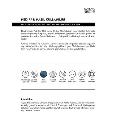 KOREACO Anti-Spot & Skin Tone Brightening Ampoule - Buy Online on GoSupps.com