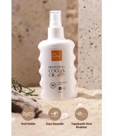 The Further Tanning Cocoa Butter 200 ml | Moisturizing | Hypoallergenic Allergen-Free - Buy Online on GoSupps.com