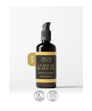 MECH PERFECT LINE Keratin and Collagen Beard Care Oil - Buy Online on GoSupps.com