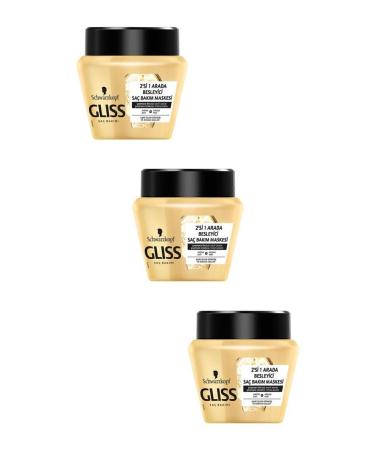 Gliss Ultimate Oil Elixir Mask 300 Ml X 3 Pieces - Buy Online on GoSupps.com