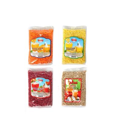 AHU Apple-Rosehip-Lemon-Orange Flavored Granulated Drink 4-Pack - 250 gr x 4 Pieces