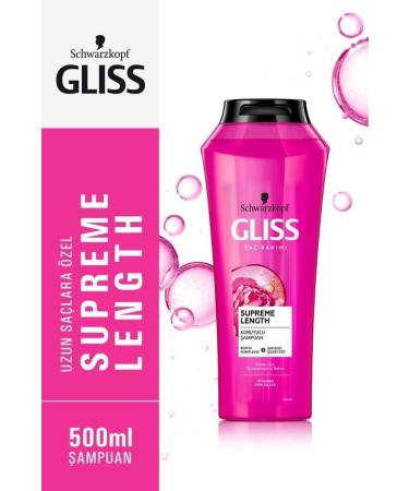 Gliss Supreme Length Shampoo for Long Hair 500 ml X 6 Pieces - Buy Online on GoSupps.com