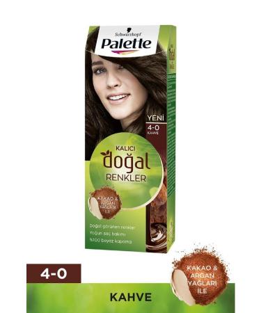 Palette Schwarzkopf Permanent Natural Colors 4-0 Brown Hair Dye
