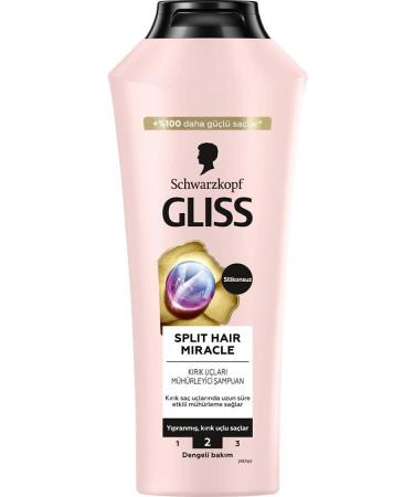 Gliss Split Hair Miracle Shampoo 400 Ml + Split Hair Miracle Conditioner 360 Ml - Buy Online on GoSupps.com