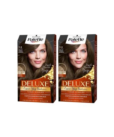 Palette Deluxe Intense Colors 7-3 Ash Intense Blonde X 2 Hair Dye
