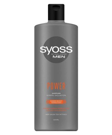 Syoss Men Power Strengthening Shampoo 500 ml - Hair Strengthening and Nourishment - Buy Online on GoSupps.com