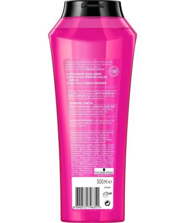 Gliss Supreme Length Long Hair Special Shampoo 500 ml X 4 Pieces - Buy Online on GoSupps.com