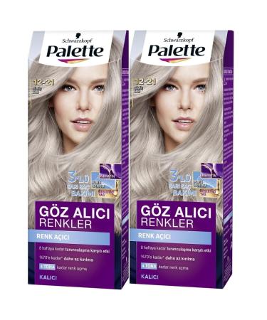 Eye-Catching Colors in Palette 12-21 Silver Yellow X 2 Pieces