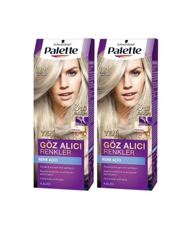 Eye-Catching Colors in Palette 10-1 Ash Light Blonde X 2 Pieces