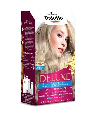 Palette DELUXE HAIR DYE 12-2 TITAN YELLOW - Buy Online on GoSupps.com