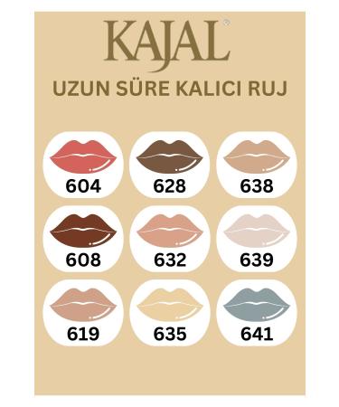 KAJAL Long Lasting Metallic Pale Pink Lipstick & Long Lasting Metallic Tulip Pink Lipstick - No:632 - Buy Online on GoSupps.com