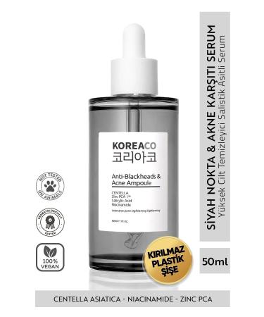 KOREACO Anti-Blackheads Acne Ampoule Blackhead and Acne Ampoule