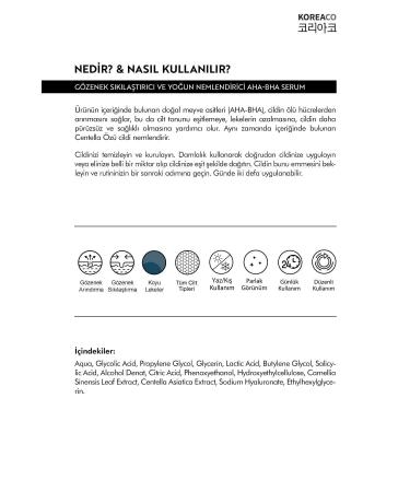 KOREACO Aha & Bha Revitalizing & Pore Tightening & Moisturizing (AHA-BHA 2%) Ampoule - Buy Online on GoSupps.com