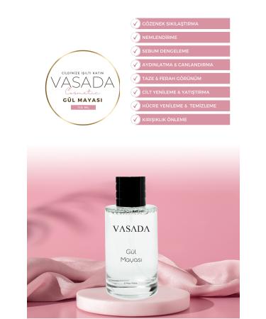 Vasada Rose Yeast Brightening and Pore Tightening Toner 110 ml - Buy Online on GoSupps.com