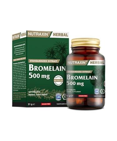 Nutraxin Bromelain 60 Capsules